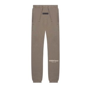Essentials Fear of God Desert Taupe Cuffed Sweatpants Small NWT